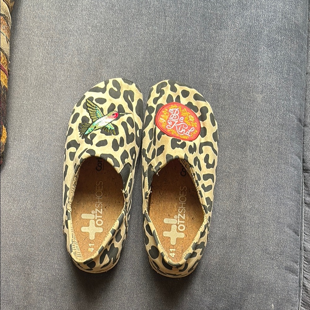 Otz cork bottom shoes great for summer